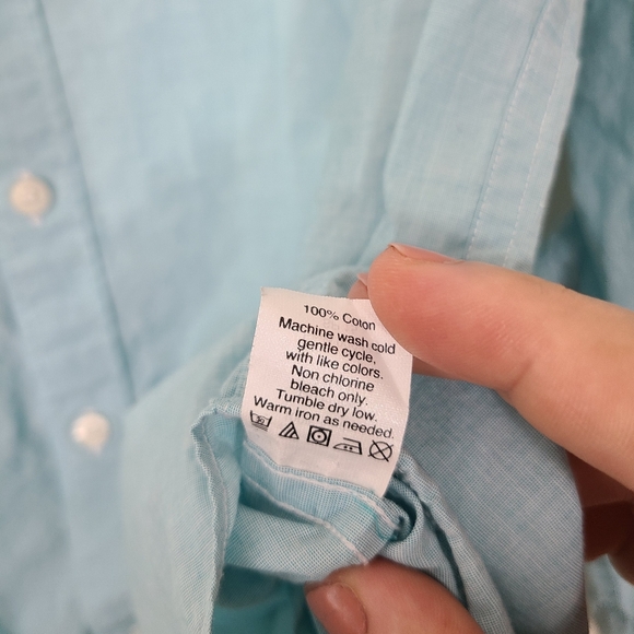 J. Crew Light Blue Casual Button Down Shirt - Picture 6 of 9